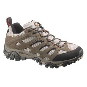 Merrell Moab Waterproof Hiking Shoes Dark Brown Size 12